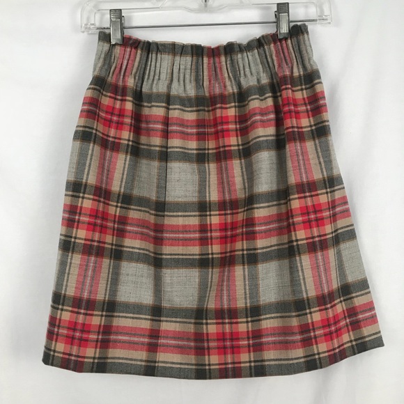 J. Crew Skirts J Crew Plaid Skirt Poshmark
